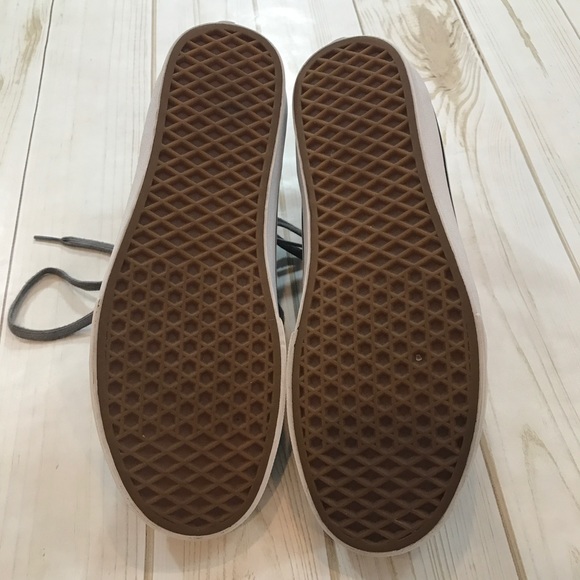 (Sold) Vans Hi-Top Men's Shoes, Gray/Brown Size 11 - Picture 7 of 8